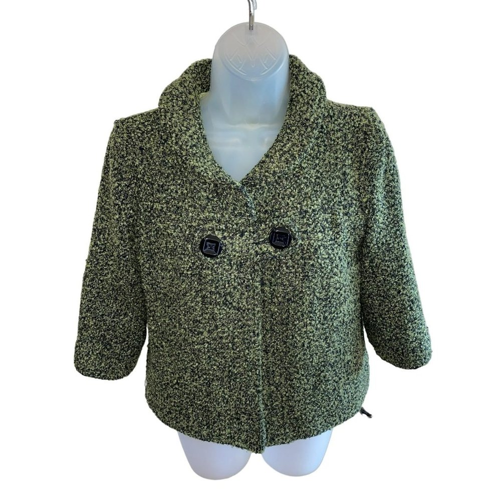 Ambition Ladies Wool Cropped Jacket Coat Size Small